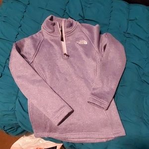 The North Face zip up sweater